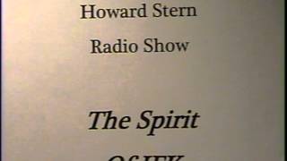 Howard Stern Radio Show - The Spirit Of  JFK