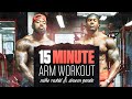 15 Minutes Arm Workout, No Breaks with Simeon Panda