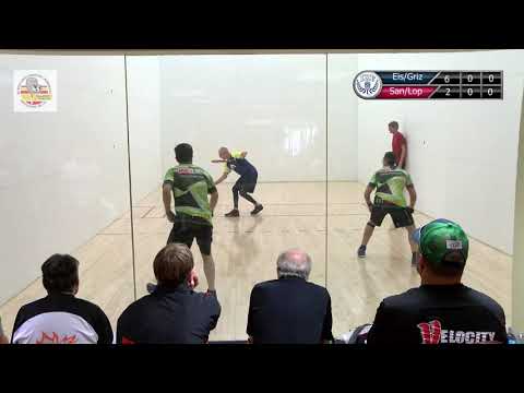 2017 IRF Senior World Racquetball Championships - 50+ Men's Doubles - MEX vs USA