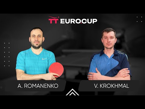 12:00 Andrii Romanenko - Vitalii Krokhmal 04.08.2024 | TT Euro.Cup Ukraine Professional. TABLE 4