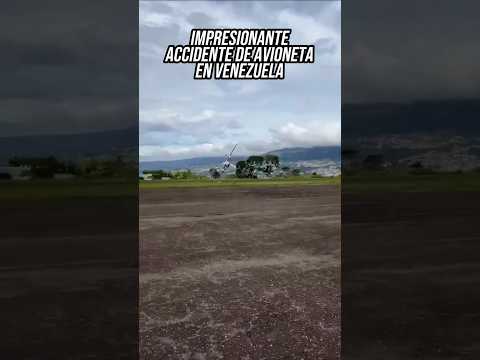 ✈️Avioneta se estrella en Táchira al despegar, dos muertos autoridades investigan causas #accidente