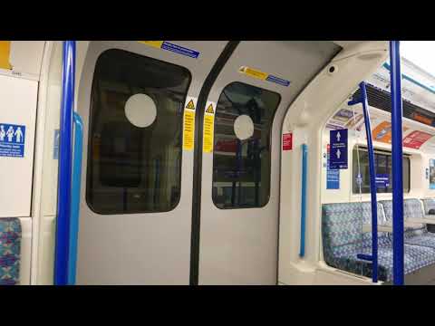 London Underground Victoria Line Ride: Tottenham Hale to Seven Sisters 7 April 2021 4k