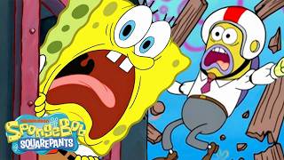 Download lagu SpongeBob & Patrick CHASE Plankton on a Train! 😤🚂 | Full Scene | SpongeBob mp3