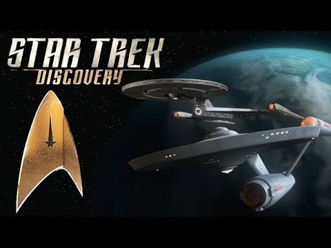 USS Discovery - USS Constitution Flying Together Trekyards Animations 1080HD