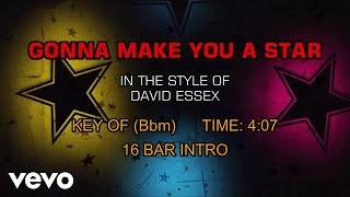 David Essex - Gonna Make You A Star (Karaoke)