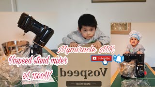 Unboxing VoSpeed 8L stand mixer 1500W