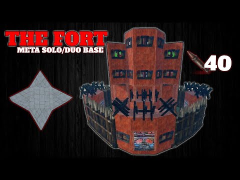 The Fort - Best Solo/Duo Base Design | Fallen Survival