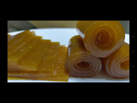 Mango Bar | Mango papad | Mango roll | Aam papad  - Recipe | Tashvi's Kitchen  #mangobar #mangopapad