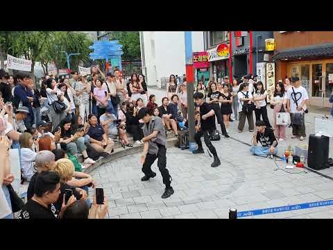 [STREET ARTIST] ONEOF. INTERACTIVE HONGDAE BUSKING. 230712.