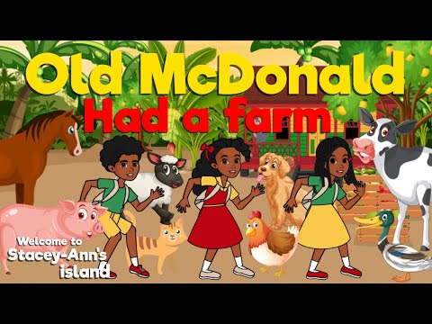 Old McDonald Had a Farm | Nursery Rhymes & Kids Song | Animal Sounds for Children & Toddlers