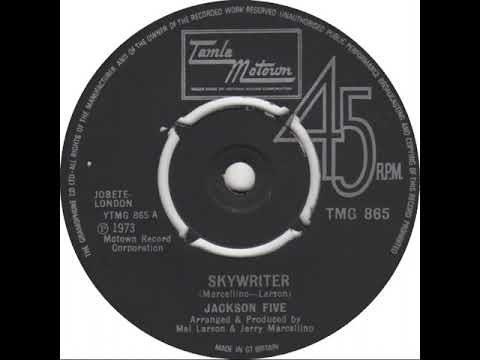 UK New Entry 1973 (173) Jackson Five - Skywriter