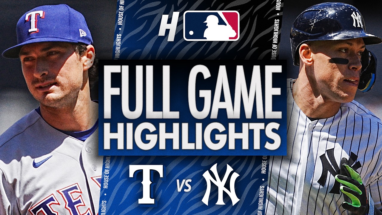 ⚾ [MLB] 텍사스 레인저스 vs 뉴욕 양키스 하이라이트
