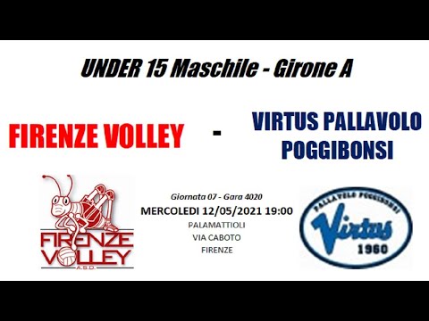 U15M - GIRONE A - G07 - FIRENZE VOLLEY vs VIRTUS PALLAVOLO POGGIBONSI