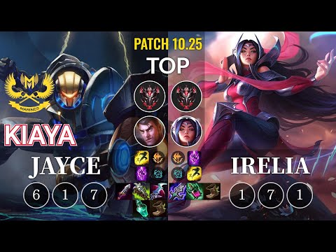 GAM Kiaya Jayce vs Irelia Top - KR Patch 10.25