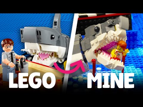 Can My Homemade LEGO JAWS Beat The Official Set?