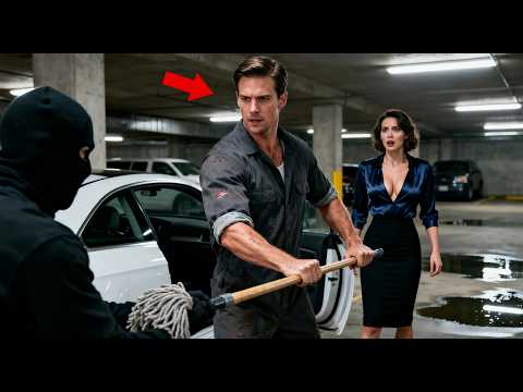 “Don’t Touch Her!” — A Single Dad Janitor Took Down Four Attackers With a Mop