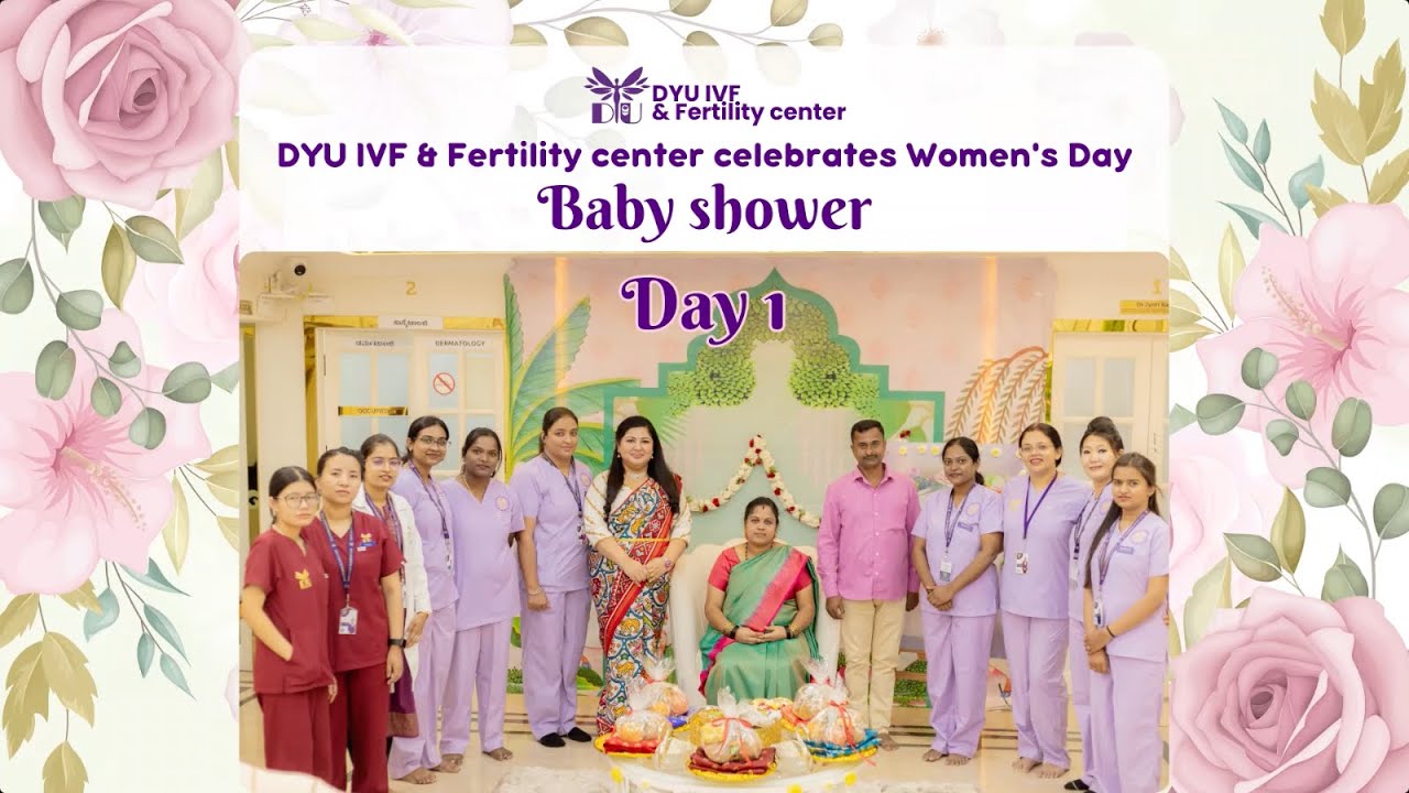 Celebrating Motherhood: A Joyous Baby Shower at DYU IVF!
