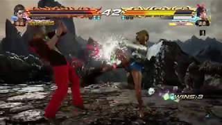 【PS4】鉄拳7[実況なし]ファラン(修羅)ランクマッチ20