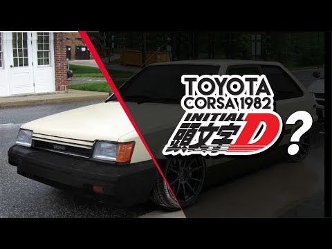 Thumbnail for Toyota Corsa 1982 Initial D | Virtual Tuning by Toyota Corsa
