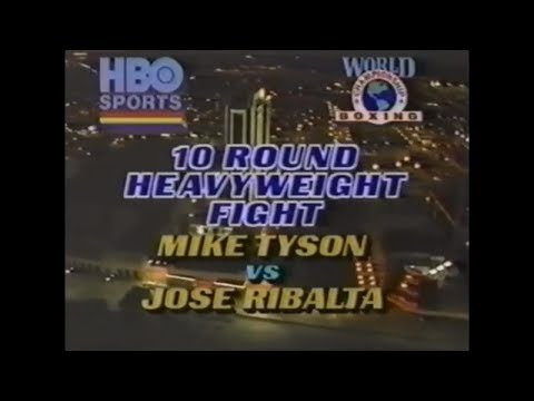 Mike Tyson vs Jose Ribalta - Full Fight - 8-17-1986