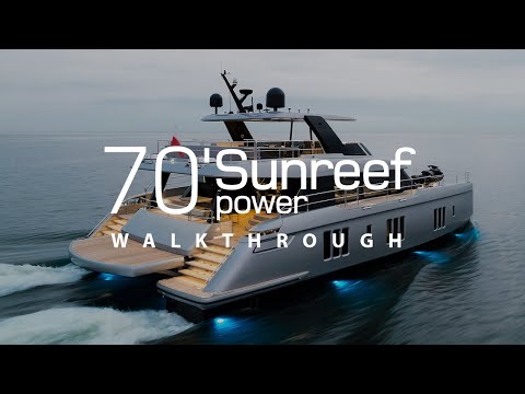 70 Sunreef Power Stylish blend of luxury and comfort