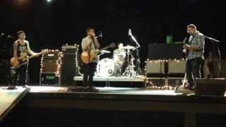 Saves The Day Soundcheck 9/26/13, "Let It All Go" & "Tomorrow Too Late" featuring Alexander Rivera