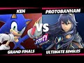 Sumapa 82 GRAND FINALS - KEN (Sonic) Vs. ProtoBanham (Lucina) SSBU Ultimate Tournament