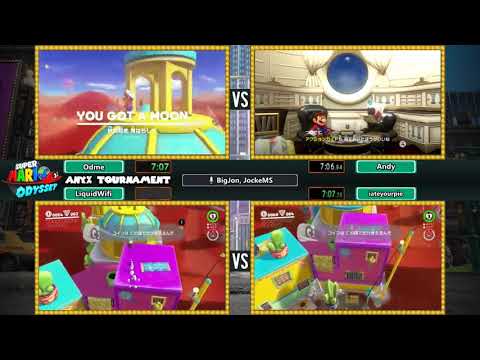 Odme vs Andy, LiquidWifi vs iateyourpie. SMO Any% Tournament 2017