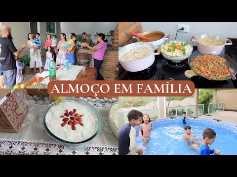 FIZEMOS CHURRASCO PARA A FAMÍLIA, DIA DE PISCINA, MUITAS RISADAS, ABACAXI DELÍCIA E MAIS...