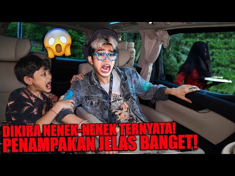 DIKIRA NENEK2! TEREKAM JELAS SOSOK PENAMPAKAN MISTERIUS YANG NGIKUTIN KITA! SAMPAI NYASAR KE HUTAN!!
