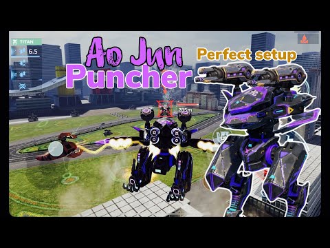 Ao Jun Puncher MK3 | HD Remastered Using a very strong setup | War Robots Gameplay