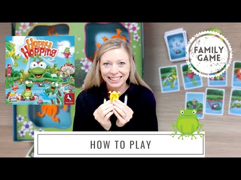 Happy Hopping | How to Play | Table Top Board Game | Family Board Game | Preschool Board Game