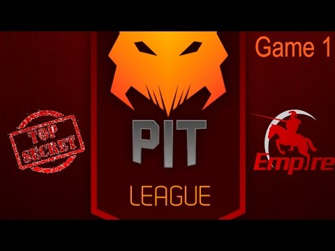 Team is Secret vs Team Empire #1 (bo2)| DotaPit League - Group B (12.11.2014) Dota 2