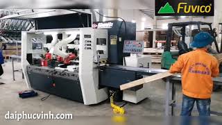 MÁY BÀO 4 MẶT 6 Trục cao tốc SHENKO Đài Loan SKG-623GH