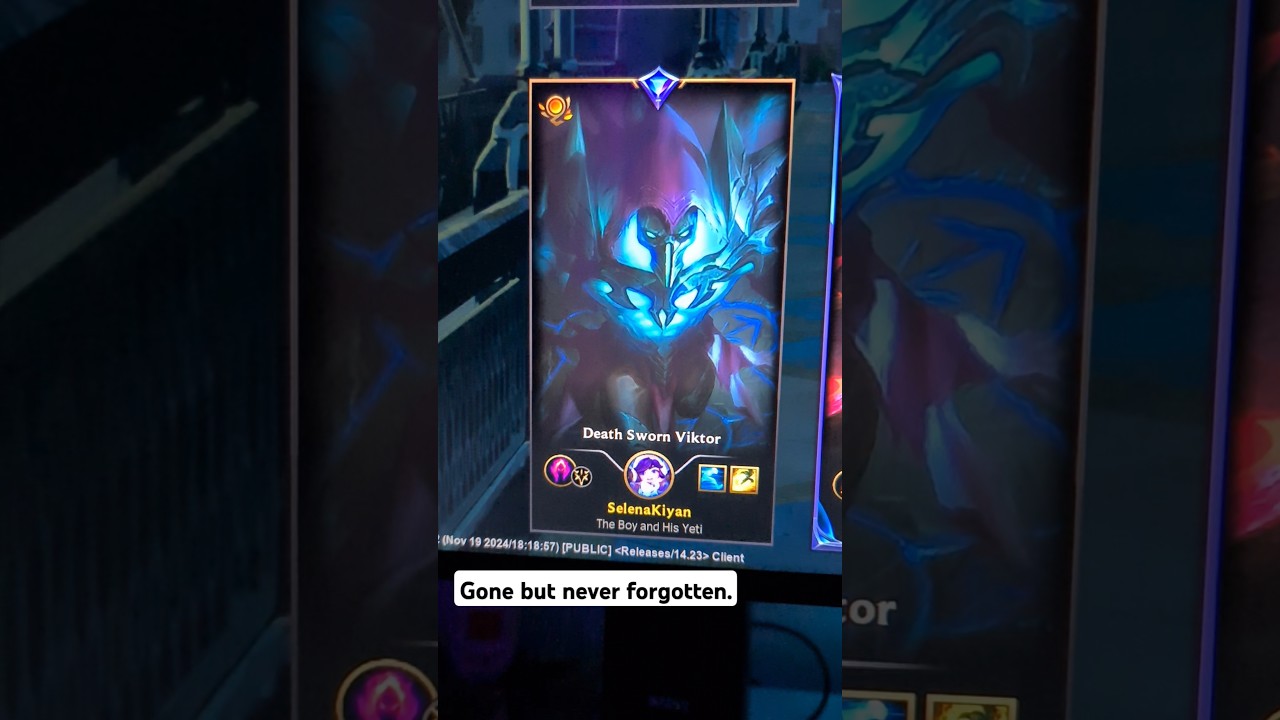 Long live the Machine Herald #viktor #leagueoflegends #deathsworn #viktorarcane #viktormain #gaming