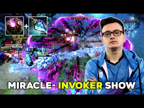 Miracle BEST INVOKER in the WORLD - TOP 1 Gameplay Compilation