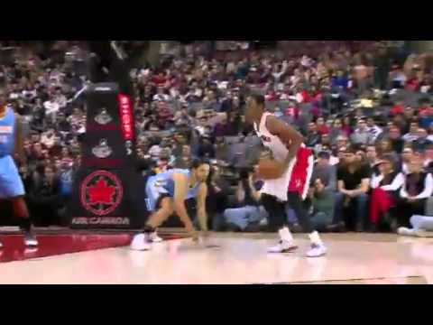 DeRozan Crosses Up Fournier | Nuggets vs Raptors | December 1, 2013 | NBA 2013-14 Season