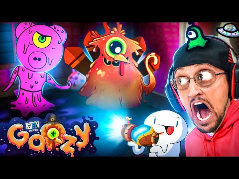 PIGGY GOOZY? Thanksgiving Gurkey Update + Lights Out Mode (FGTeeV Fan Art Gameplay #4)