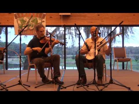 Mac Benford and Brad Leftwich play Old Joe Clark at Suwannee Banjo Camp, 2016