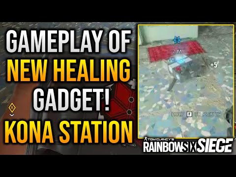 Gameplay Of The New Healing Gadget (Kona Station) Operation North Star - Rainbow Six Siege