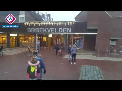 Plofkraak op geldautomaat in Bodegraven, ruiten winkelcentrum gesneuveld