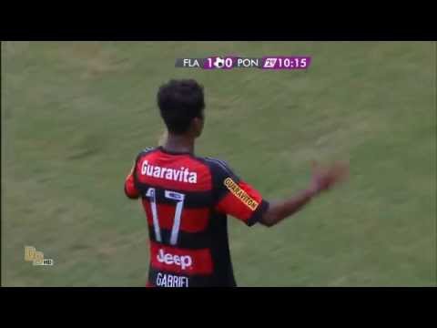 Gols Flamengo 1 x 1 Ponte Preta - Brasileirão 2015 (versão sem narração)