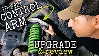 Ironman 4x4 PRO Forge UPPER CONTROL ARM UCA Upgrade Install & Review Nissan Navara NP300 D23