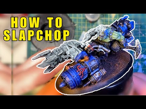 SLAPCHOP speed painting. ORK podracer.