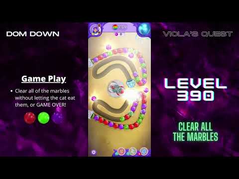 Viola's Quest 🟣🟠🔴 / Level 390 / Dom Down