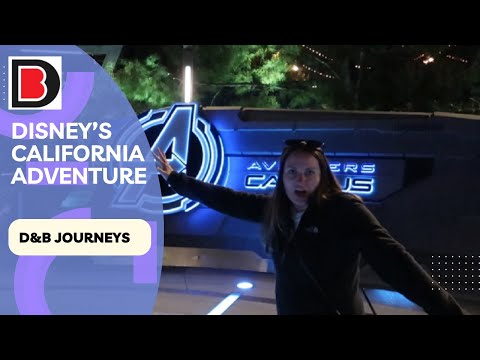 A Night Out at Disney's California Adventure | WEB Slingers & World of Color | March 2023