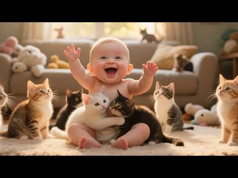 3 Hours of the Best Adorable and Heartwarming Baby & Cat Moments