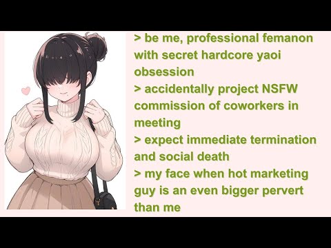 Femanon Accidentally Reveals Her Dark Side to The Whole Office | 4Chan Greentext Stories