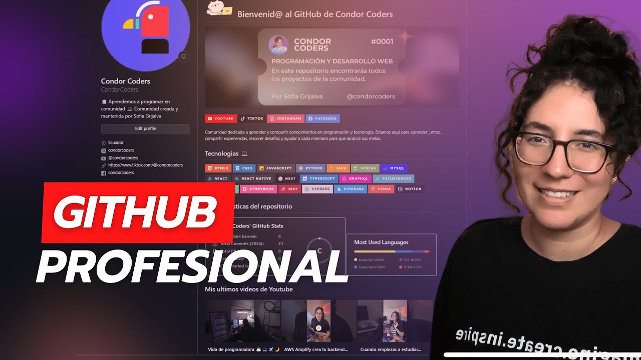 Tutorial de Github Profiles