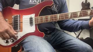 Video thumbnail for 1973 Rickenbacker 4001 Bass - Fireglo by Bambibau